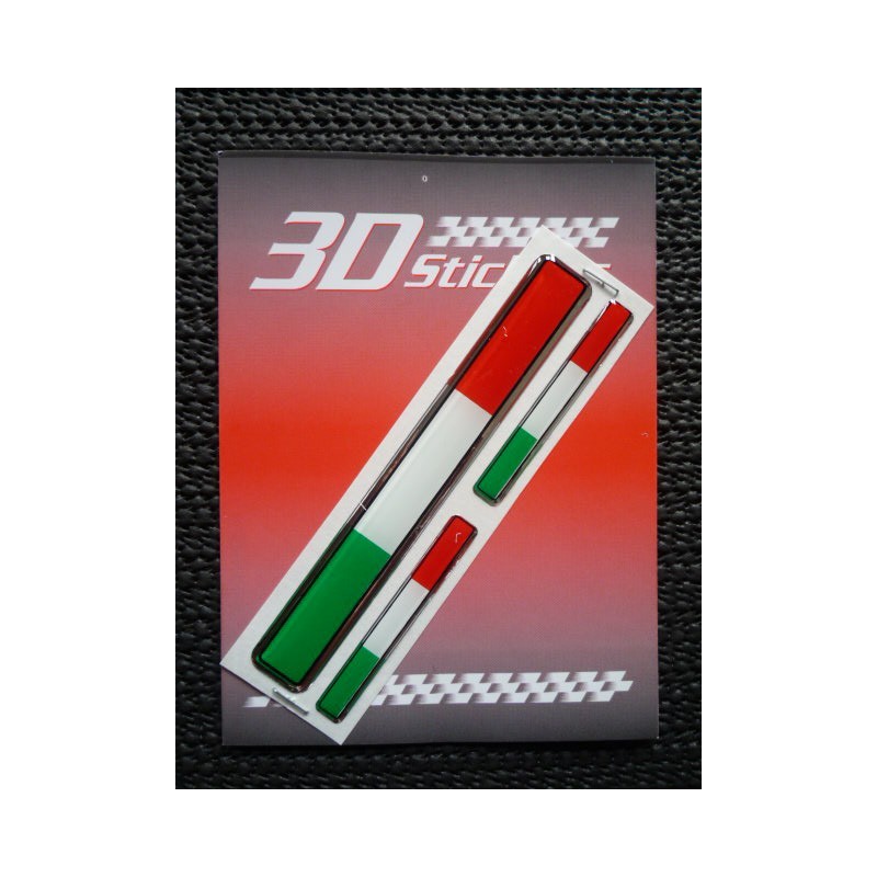 3-D Sticker Italia Reflector 3 pcs