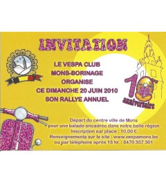 Rallye Vespa Club Mons-Borinage