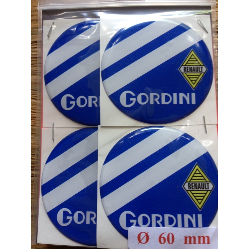Sticker 3D GORDINI 4 pcs - 60mm