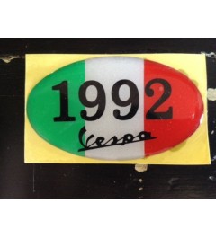 Sticker Vespa 1992