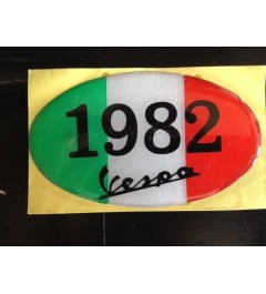 Sticker Vespa 1982
