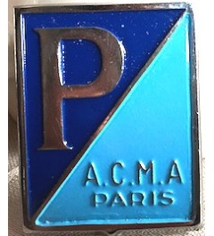 Logo Vespa Piaggio ACMA Paris