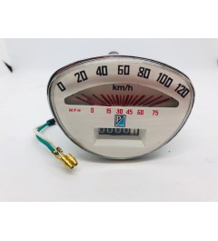 White Speedometer Vespa Super/PV