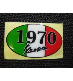 Sticker Vespa 1970