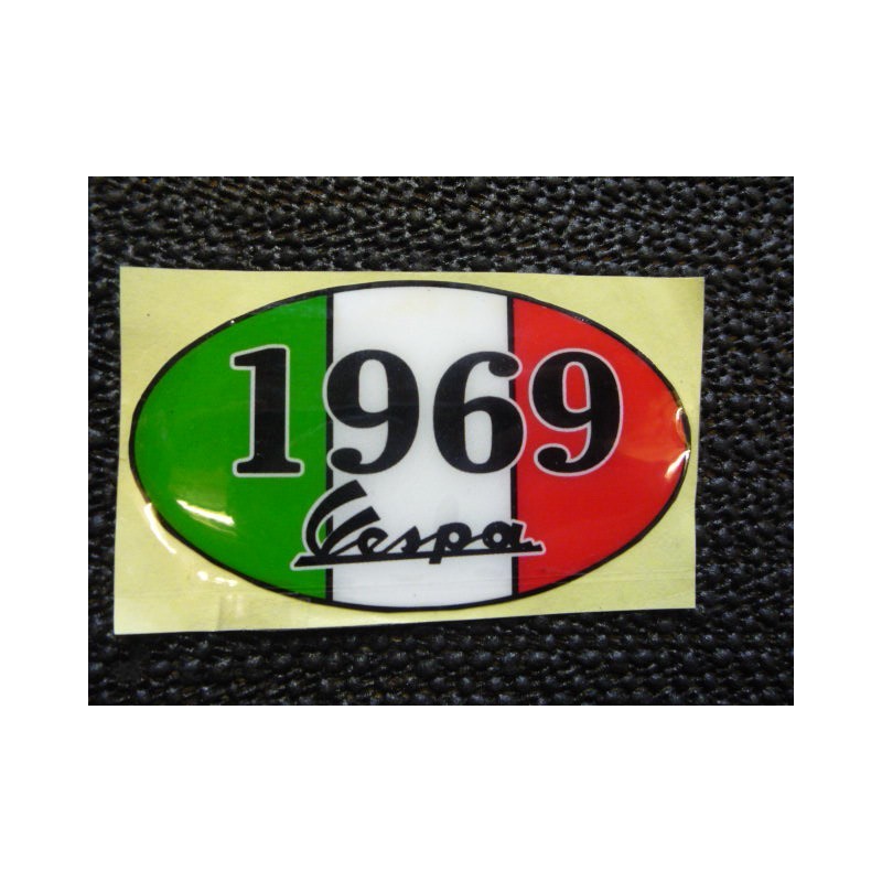 Sticker Vespa 1969