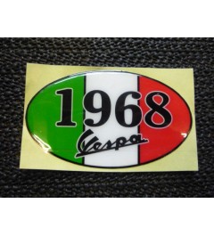 Sticker Vespa 1968