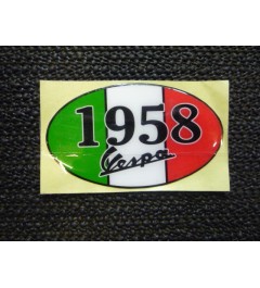 Sticker Vespa 1958