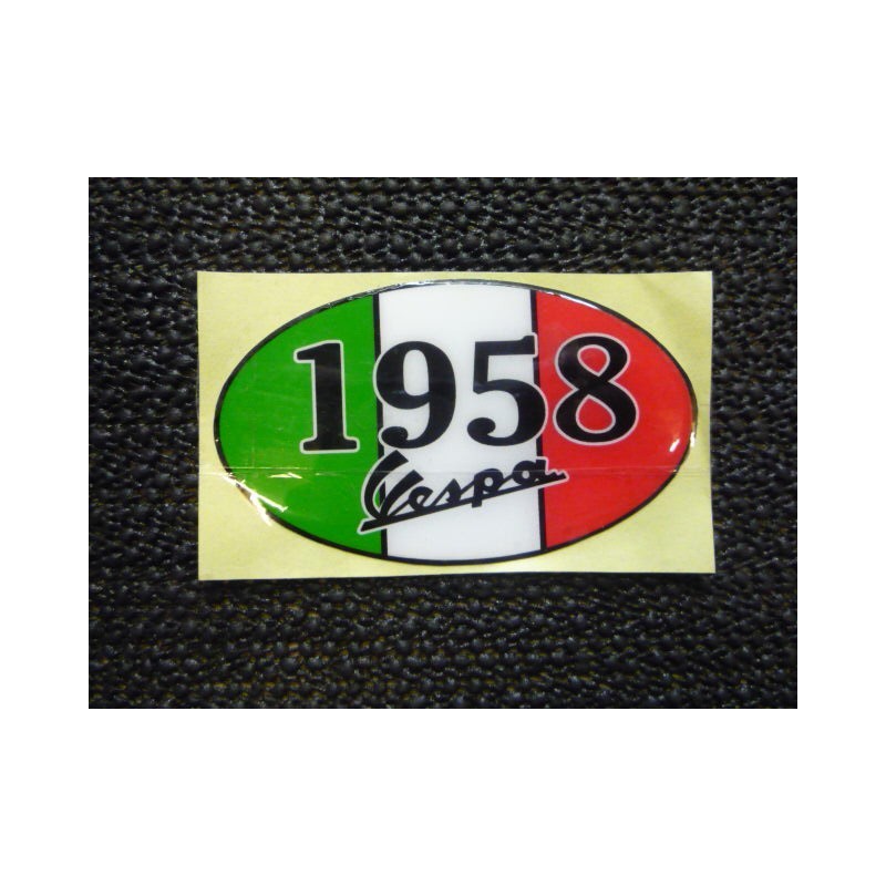 Sticker Vespa 1958