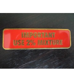 Badge 2% Oil Mixture