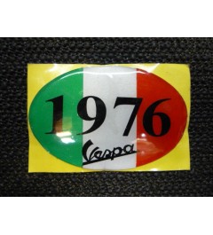 Sticker Vespa 1976