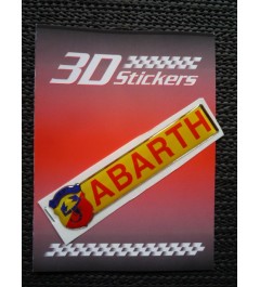 Sticker 3D Abarth 04