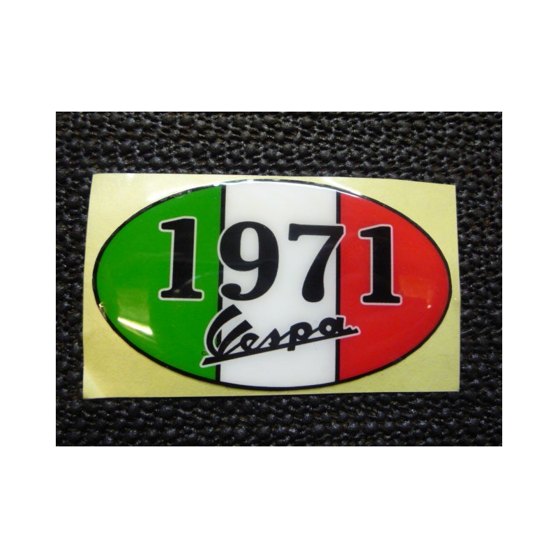Sticker Vespa 1971