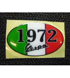 Sticker Vespa 1972