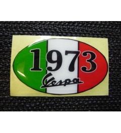 Sticker Vespa 1973