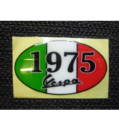 Sticker Vespa 1975