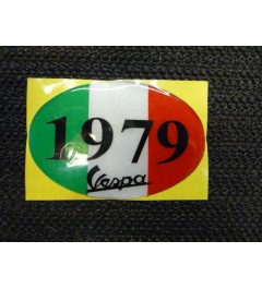 Sticker Vespa 1979