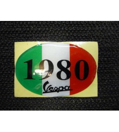 Sticker Vespa 1980