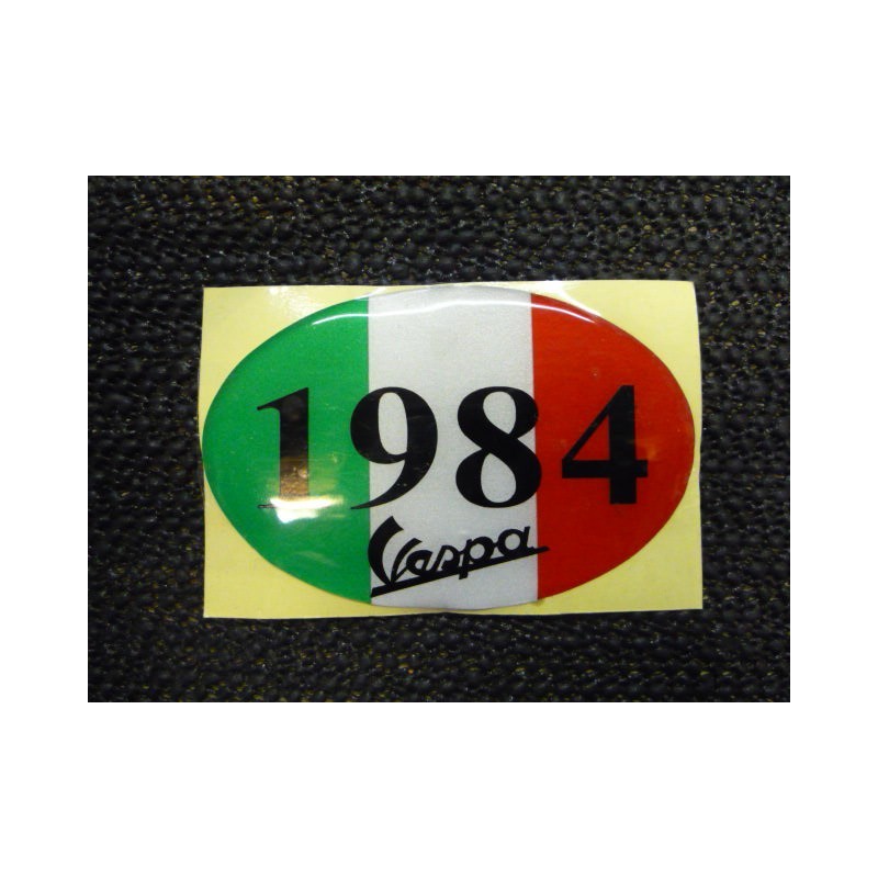 Sticker Vespa 1984