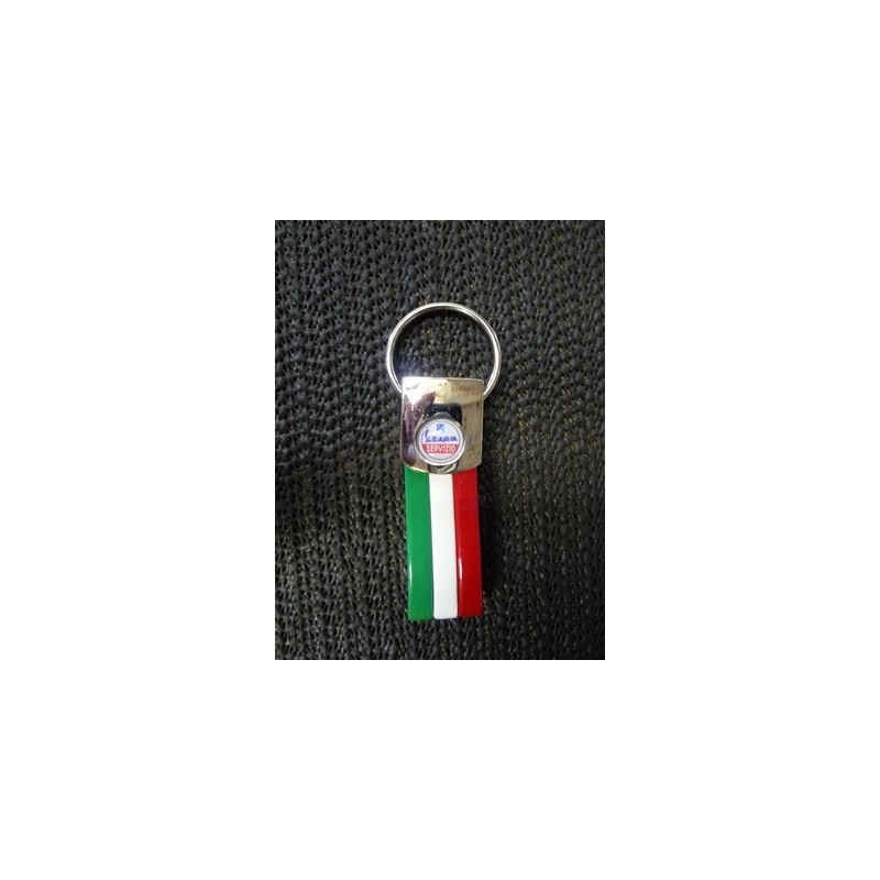 Key Chain Italian Flag